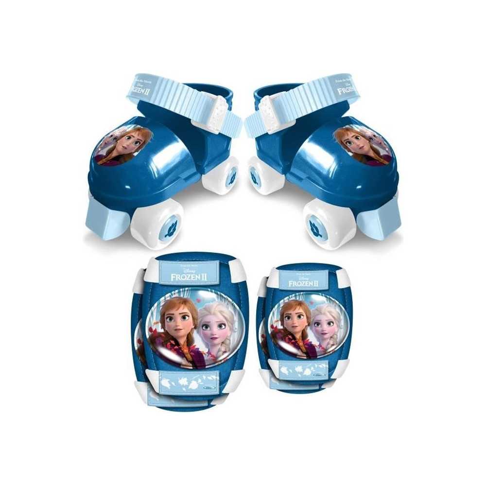 THE QUEEN OF SNOW II Set Roller Skates + Elbow Pads + Knee Pads THE QUEEN OF SNOW II Set Roller Skates + Elbow Pads + Knee Pads