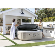 Couverture Thermique - INTEX - PureSpa Carré - 6 places - Evite la d