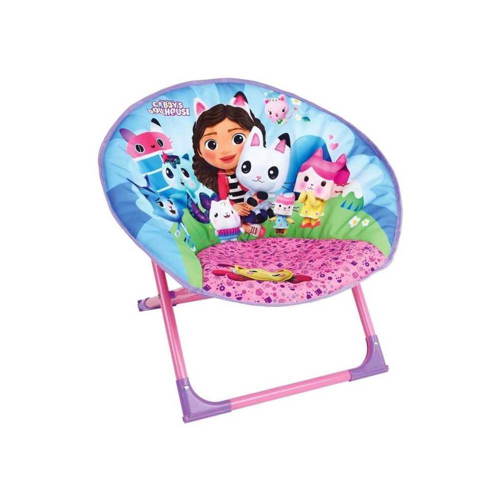 GABBY ET LA MAISON MAGIQUE - Siege lune pliable pour enfant h.47 x l.5