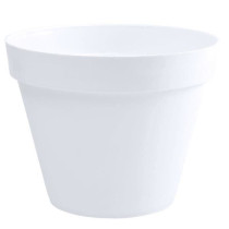 EDA Tuscan round flower pot - Ø 48 x H 40 cm - 43 L - White