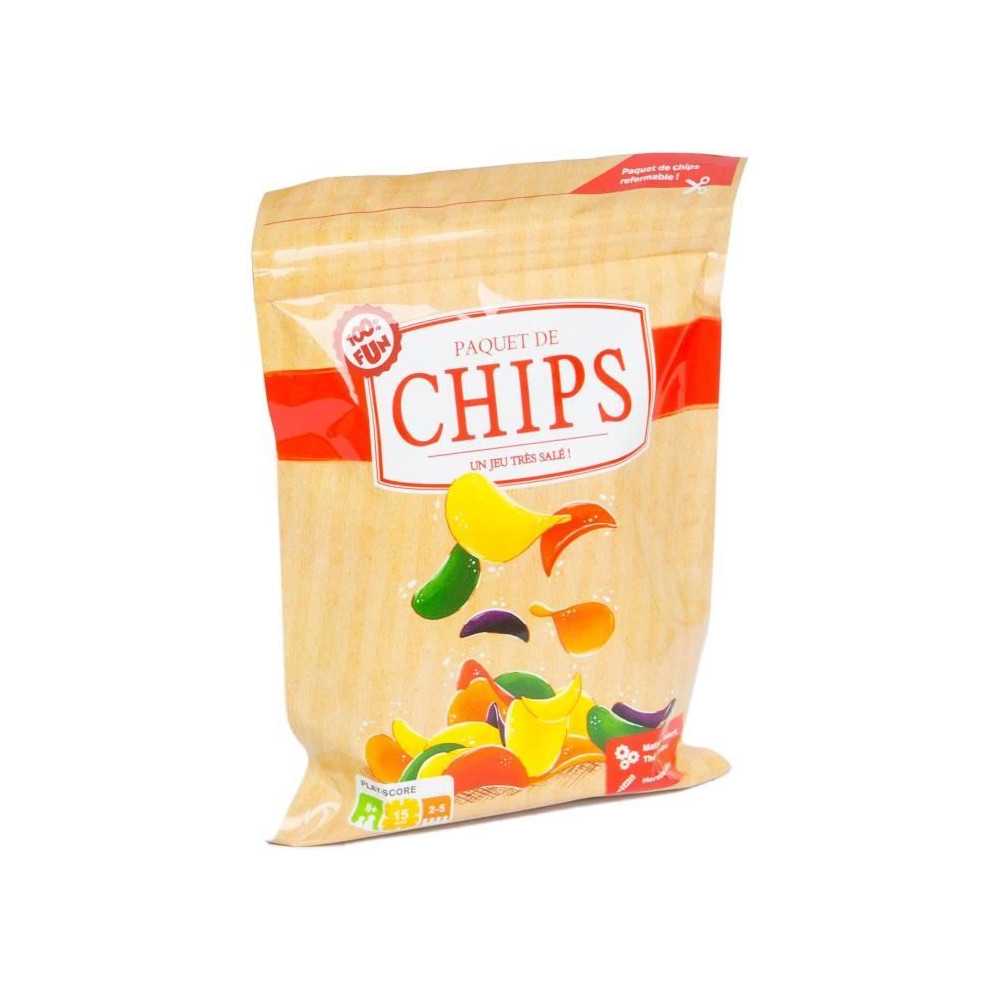 Paquet de Chips - Jeu d'ambiance - MIXLORE - Pari et observation - Des