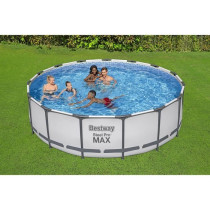 Kit Piscine hors sol tubulaire BESTWAY - Steel Pro Max - 457 x 122 cm