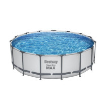 Kit Piscine hors sol tubulaire BESTWAY - Steel Pro Max - 457 x 122 cm