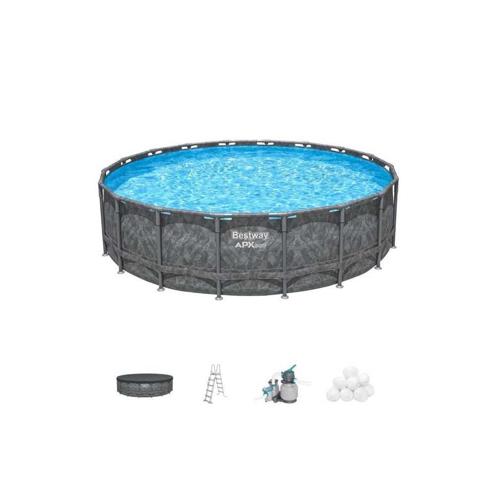 Kit Piscine hors sol tubulaire BESTWAY - APX 365™ - 549 x 132 cm - R
