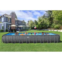 Kit piscine hors sol tubulaire BESTWAY - APX 365 - 956 x 488 x 132 cm