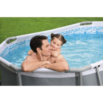Kit Piscine hors sol tubulaire BESTWAY - Steel Pro MAX™ - 305 x 200