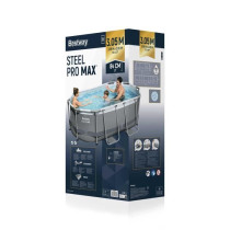 Kit Piscine hors sol tubulaire BESTWAY - Steel Pro MAX™ - 305 x 200