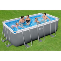 Kit Piscine hors sol tubulaire BESTWAY - Steel Pro Max - 422 x 201 x 1