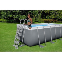 Kit Piscine hors sol tubulaire BESTWAY - Steel Pro Max - 422 x 201 x 1