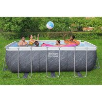 Kit Piscine hors sol tubulaire BESTWAY - Steel Pro Max - 412 x 201 x 1