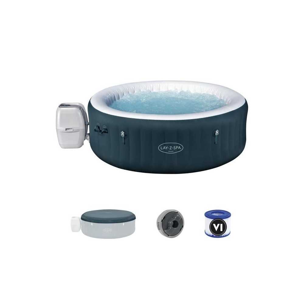 Spa gonflable BESTWAY - Lay-Z-Spa Miami - 140 airjets - 196 x 66 cm -