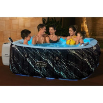 Spa gonflable BESTWAY - Lay-Z-Spa Hollywood - 140 airjets - 180 x 180