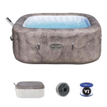 Spa gonflable BESTWAY - Lay-Z-Spa Rome - 140 airjets - 180 x 180 x 71