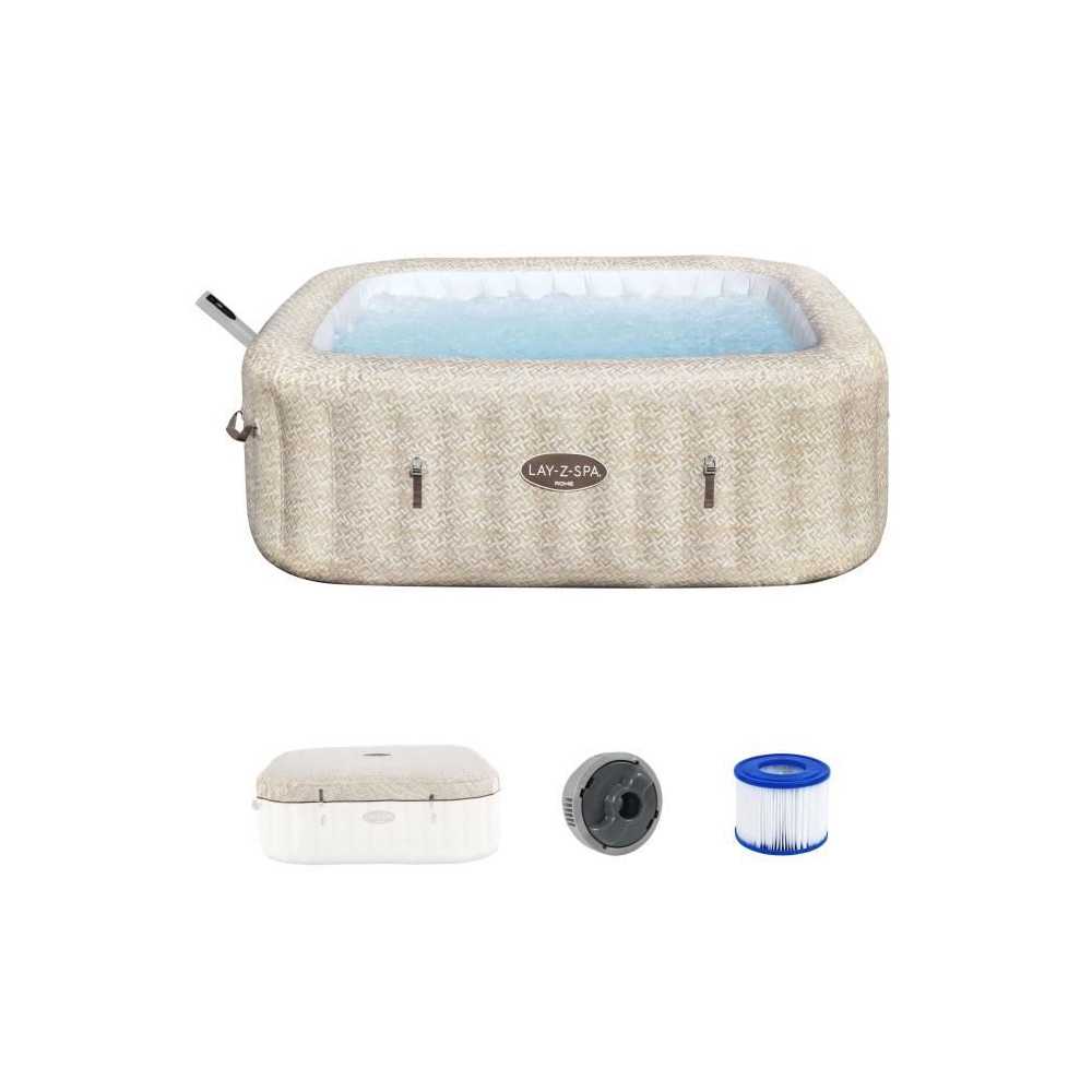Spa gonflable BESTWAY - Lay-Z-Spa Rome - 180 airjets - 201 x 201 x 71
