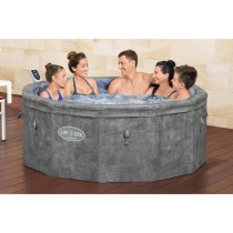 Spa gonflable BESTWAY - Lay-Z-Spa Carrara - 140 airjets - 170 x 65 cm
