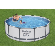 Kit Piscine hors sol tubulaire BESTWAY Steel Pro Max™- 366 x 100 cm
