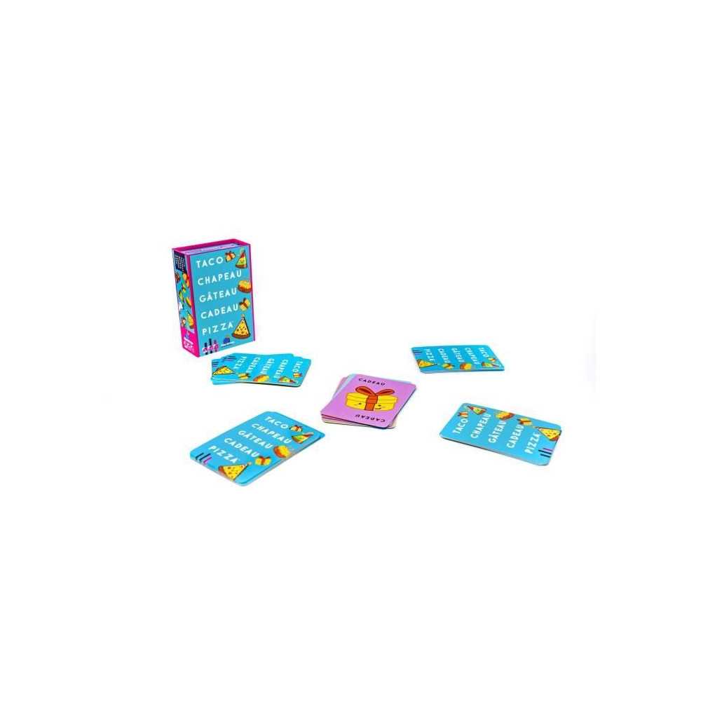 Taco Chapeau Gâteau Cadeau Pizza - Jeu d'ambiance - BLUE ORANGE - Rap