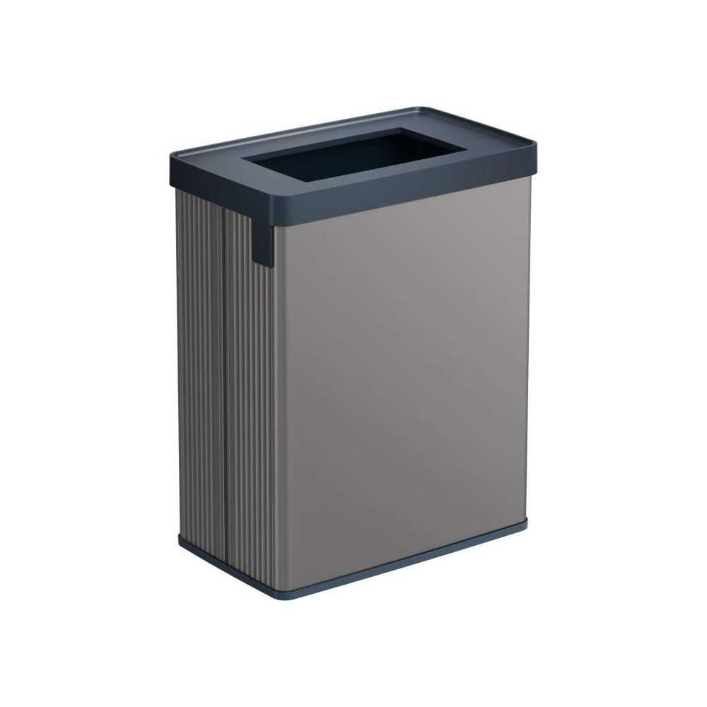Poubelle de tri - VERTO - CURVER - 54 L - Gris perle