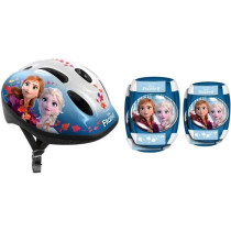 THE QUEEN OF SNOW II Combo Helmet + Knee Support + Elbow Guards - Size