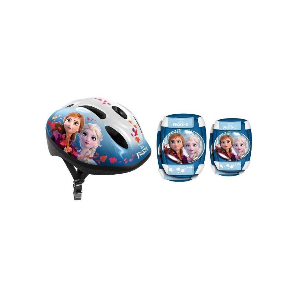 THE QUEEN OF SNOW II Combo Helmet + Knee Support + Elbow Guards - Size