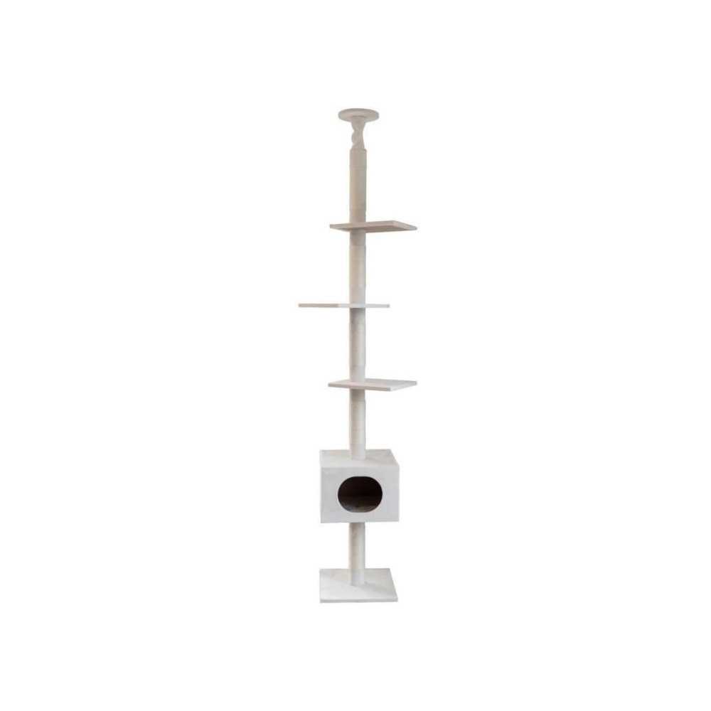 Arbre a chat - 38 x 38 x 240 a 260 cm - Ferdi - KERBL - Blanc - Sis