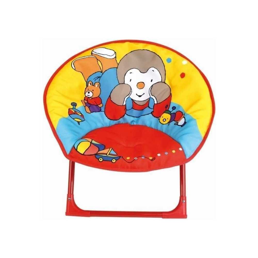 FUN HOUSE T'CHOUPI Moon seat - Foldable - H.47 x W.54 x D.42 cm - For
