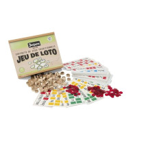 JEUJURA Loto Game - Wooden Box