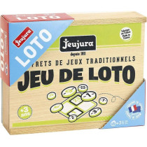 JEUJURA Loto Game - Wooden Box