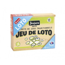 JEUJURA Loto Game - Wooden Box
