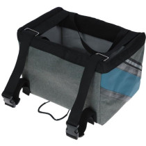 Sac a vélo - KERBL - Vacation - Gris/bleu - 38x29x25 cm