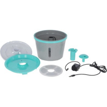 Fontaine a eau - KERBL - 80557 - 1,6 l - Gris/bleu