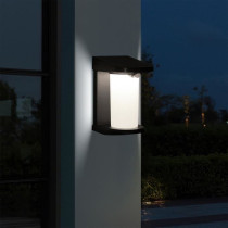 Set of 2 solar projectors - LUMISKY - LUSTY - H18 cm - Wall light with
