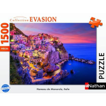 Puzzle 1500 pieces Hameau de Manarola, Italie, des 14 ans, Puzzle de q