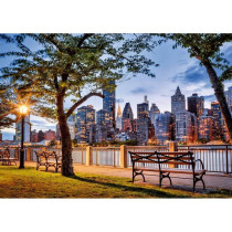 Puzzle 1000 pieces Manhattan au crépuscule, des 14 ans, Puzzle de qua