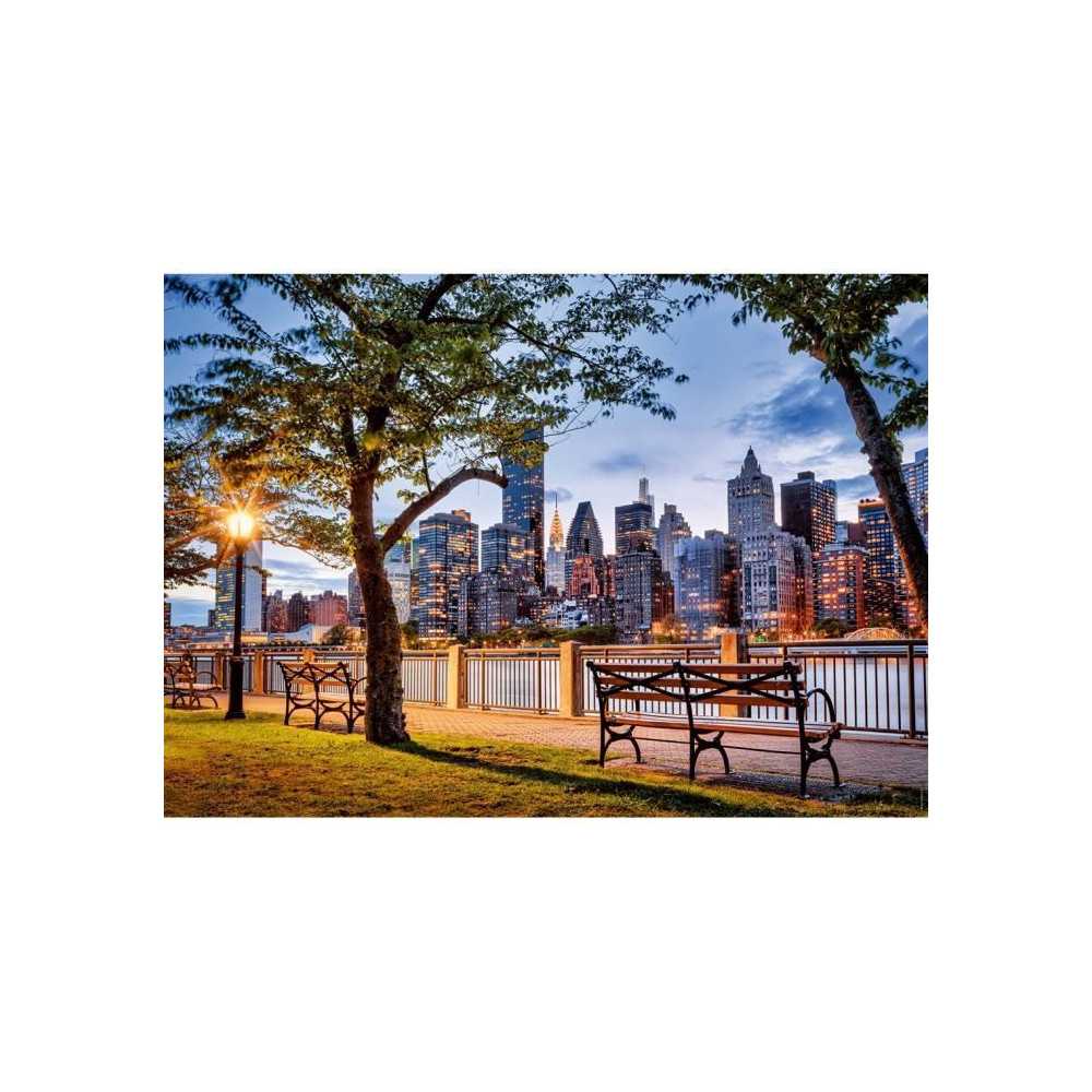 Puzzle 1000 pieces Manhattan au crépuscule, des 14 ans, Puzzle de qua