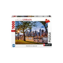 Puzzle 1000 pieces Manhattan au crépuscule, des 14 ans, Puzzle de qua