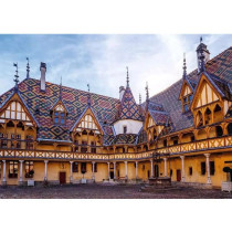 Puzzle 1000 pieces Les hospices de Beaune, des 14 ans, Collection Des