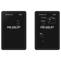 Pair of Pioneer DJ DM-40D-BT monitoring speakers - Bluetooth - Bass Re