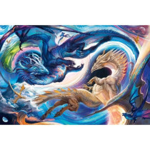 Puzzle 5000 pieces Dragon de jour et de nuit, Des 14 ans, Dragons, 120