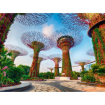Puzzle 1500 pieces Jardin de la baie de Singapour, des 14 ans, Puzzle