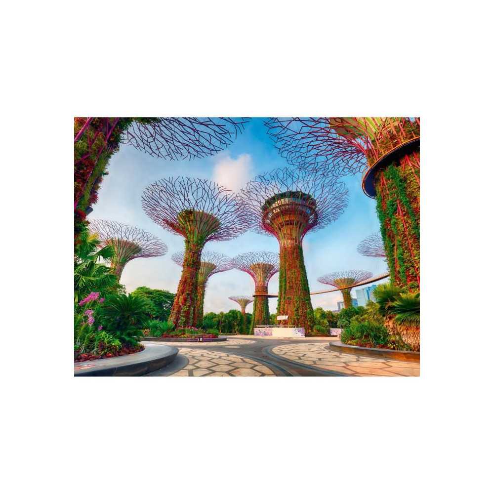Puzzle 1500 pieces Jardin de la baie de Singapour, des 14 ans, Puzzle