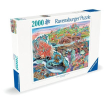 Puzzle 2000 pieces, Puzzle Adultes, Des 14 ans, Le mythe de Thalassa,