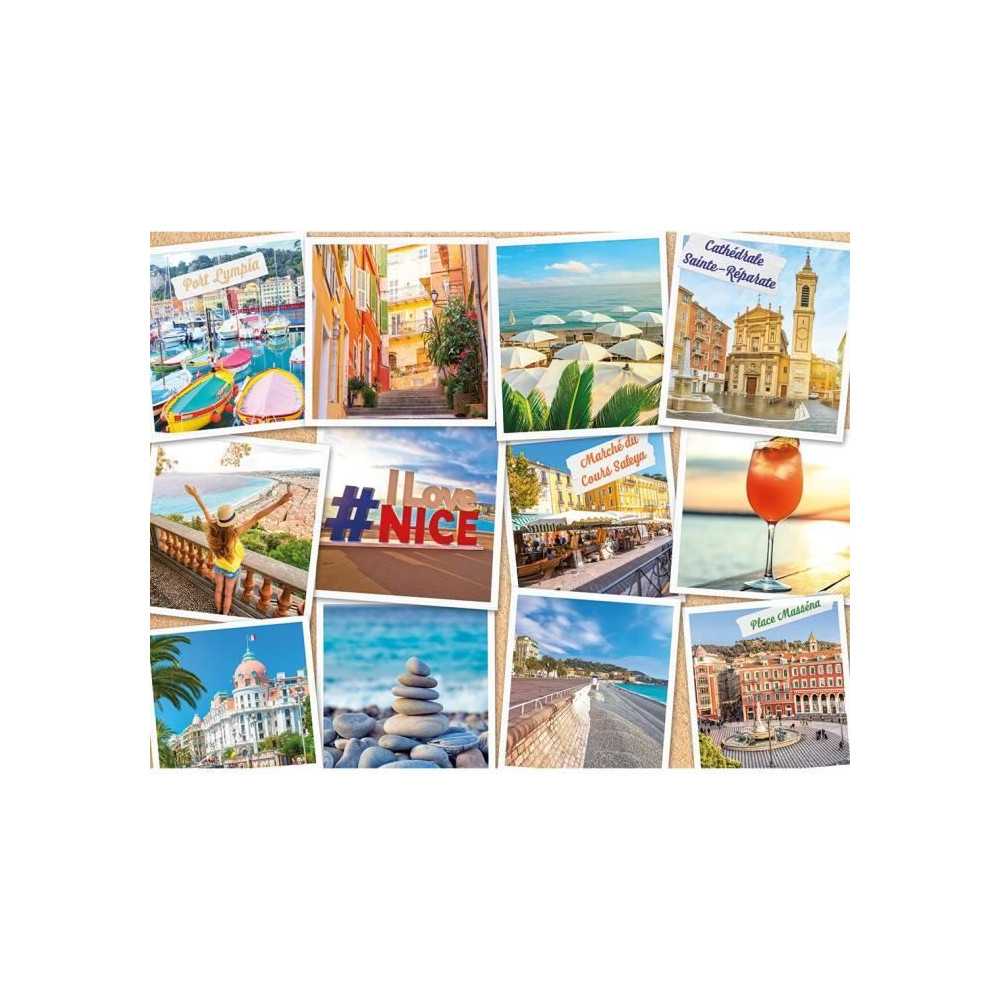 Puzzle 2000 pieces Nice, Côte d'Azur, Adultes et enfants des 14 ans,