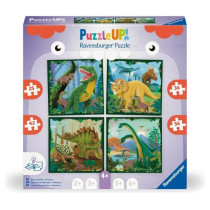 Puzzle Enfant, Puzzle UP!, Les dinosaures, des 4 ans, 12004003, Ravens