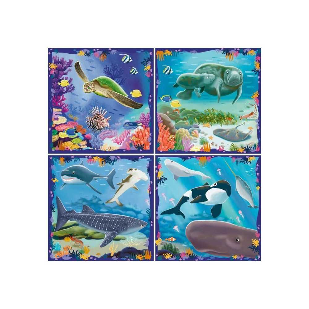 Puzzle Enfant, Puzzle UP!, Les animaux marins, des 5 ans, 12004004, Ra