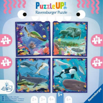 Puzzle Enfant, Puzzle UP!, Les animaux marins, des 5 ans, 12004004, Ra