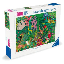 Puzzle 1000 pieces Foret tropicale magique, des 14 ans, Puzzle de qual