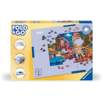 Plateau de puzzle en carton pliable, Pinces de fixation, Pour puzzle j
