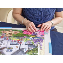 Plateau de puzzle en carton pliable, Pinces de fixation, Pour puzzle j