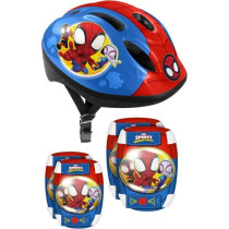 STAMP - Helmet + Elbow/Knee Pads - Spidey